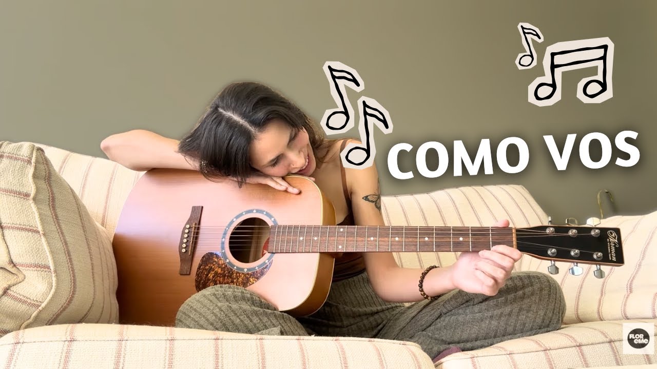 Como vos – Vale Acevedo | Cover acústico por Floreme