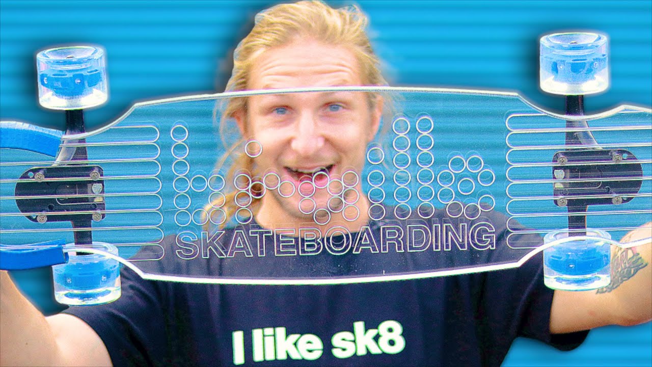 100% ACRYLIC SKATEBOARD?!