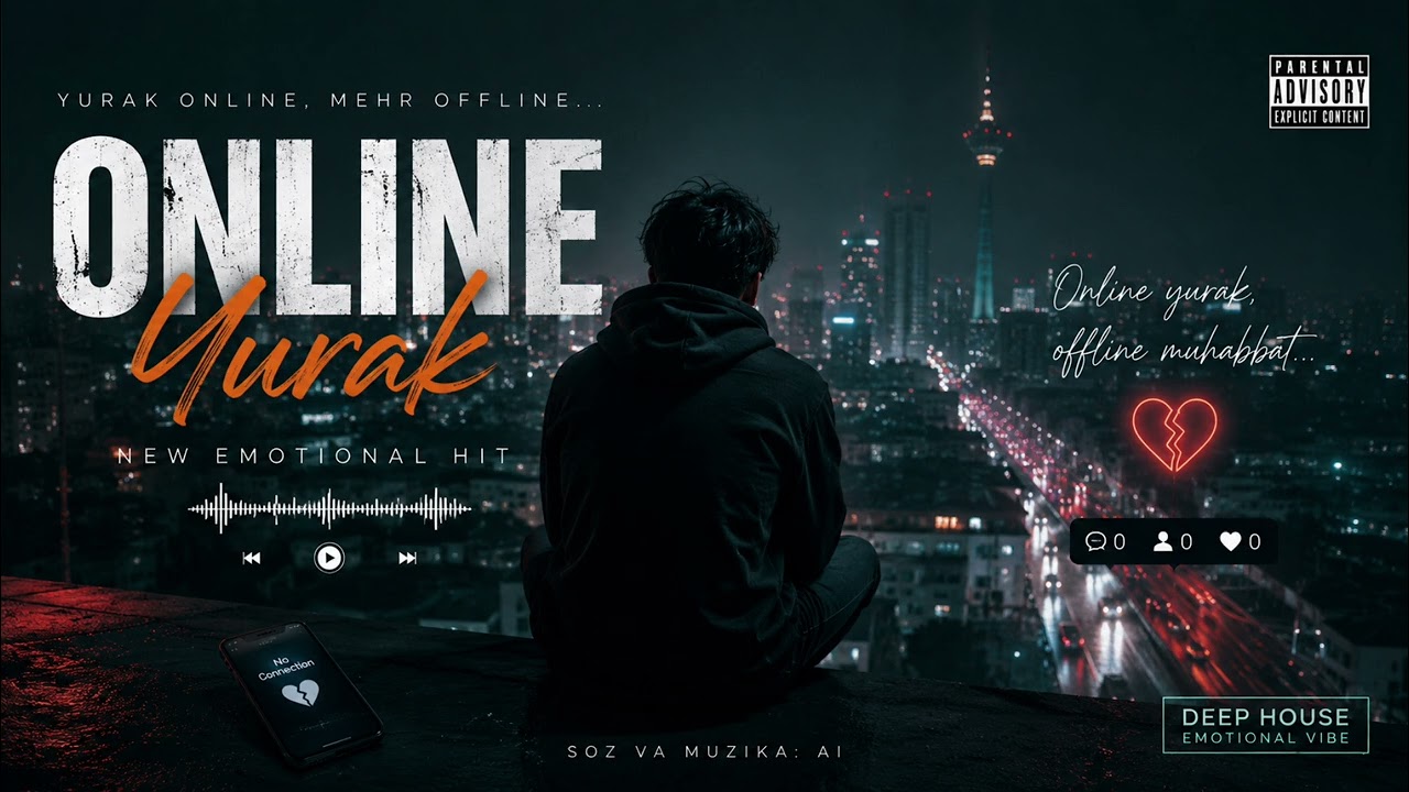 Online Yurak, Offline Muhabbat... 🥀 Eng ta&rsquo;sirli Uzbek Deep House