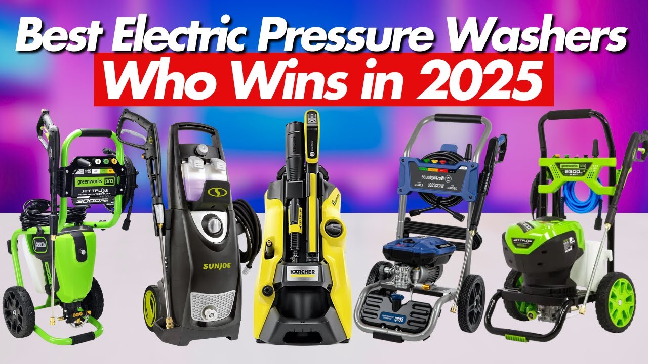 Best Electric Pressure Washers 2025 - Watch This Before Buy?