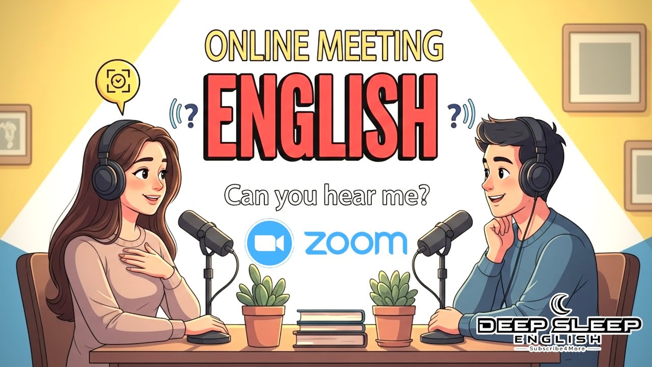 Speak English in Online Meetings | Even If You’re a Beginner A1 A2  #EnglishForBeginners