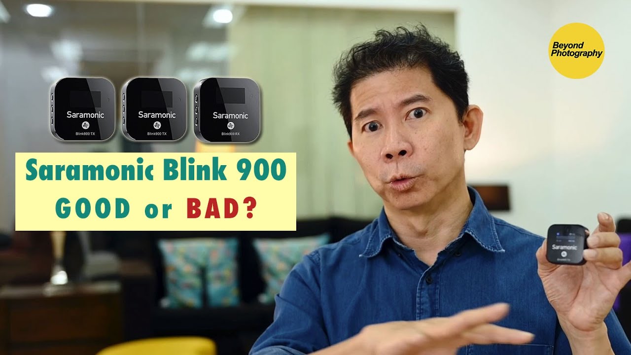 Saramonic Blink 900 Wireless Mic, is it GOOD or BAD ??