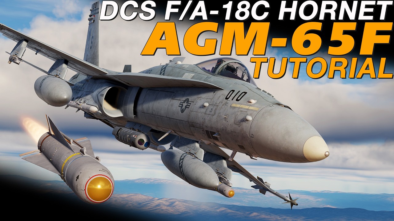 AGM-65F IR Maverick Tutorial! | DCS F/A-18C Hornet