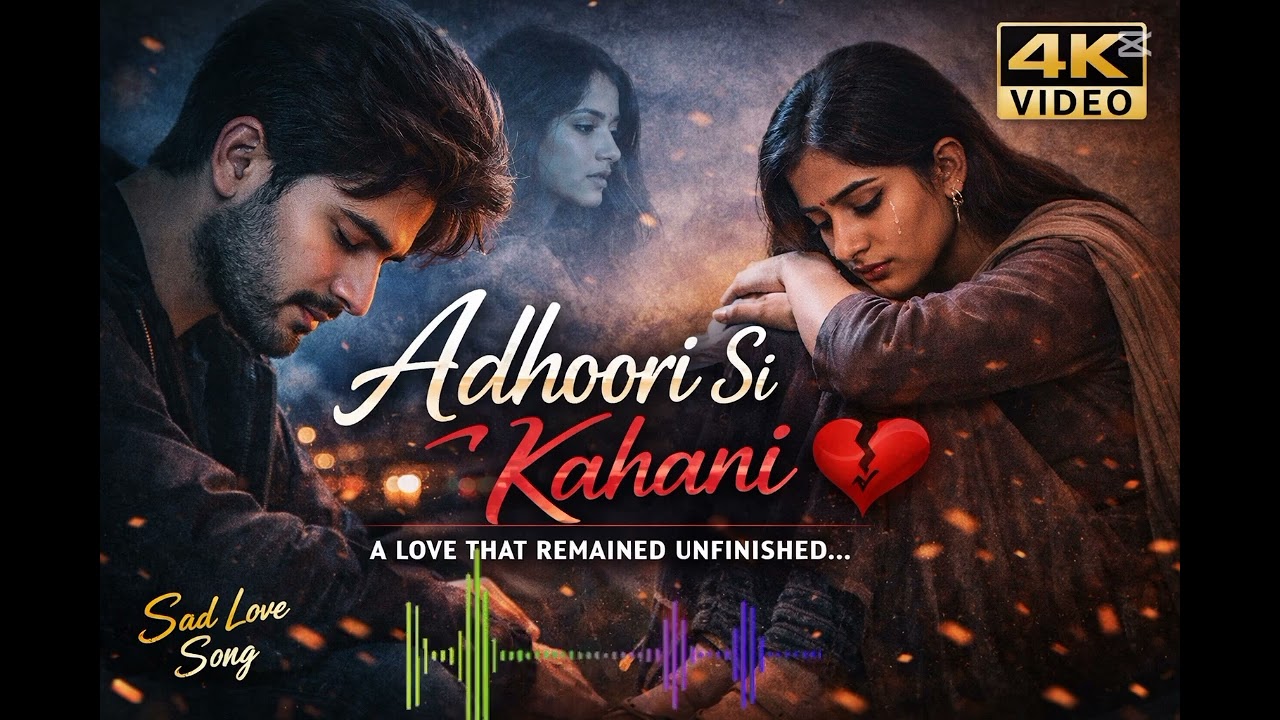 Adhoori Si Kahani 😢 | A Love That Remained Unfinished | Sad Love Song