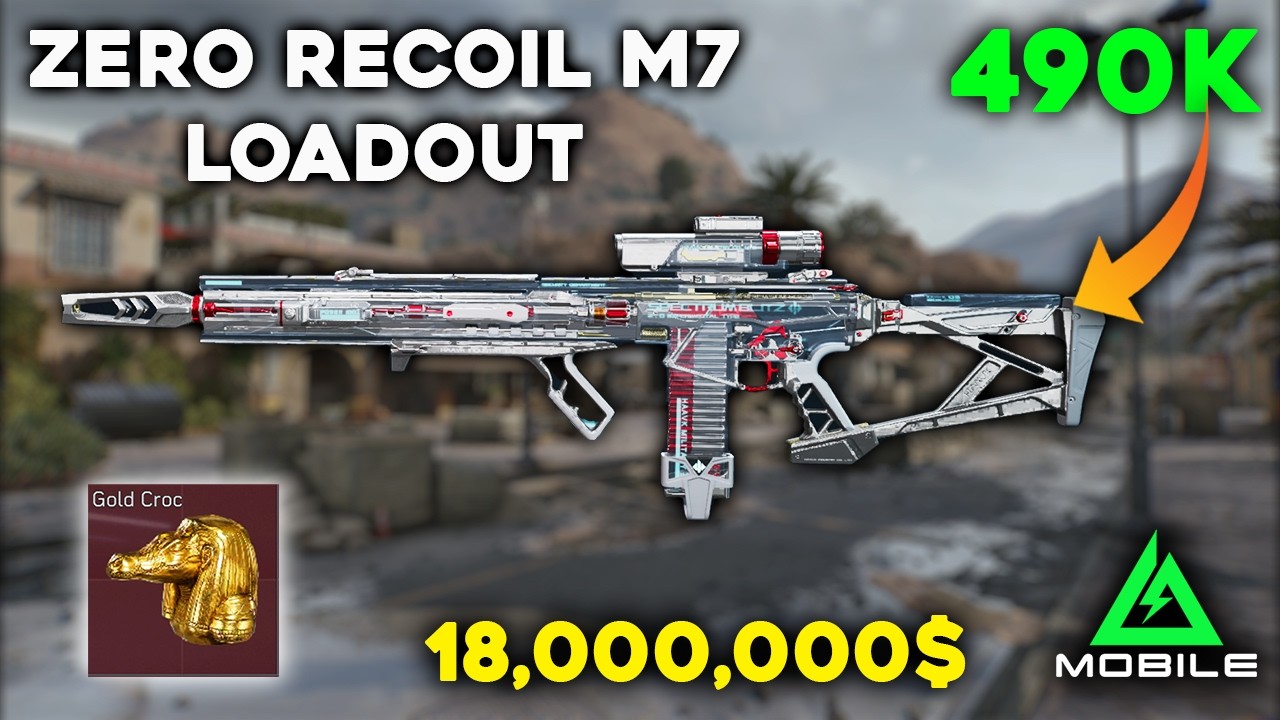 BEST ZERO RECOIL M7 LOADOUT - LOW COST META BUILD | Delta Force Mobile