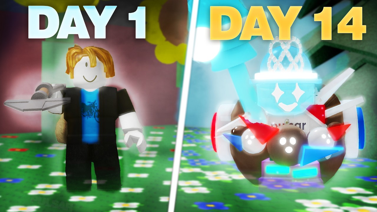 I Played Bee Swarm Simulator for 14 Days Straight | NOOB TO PRO
