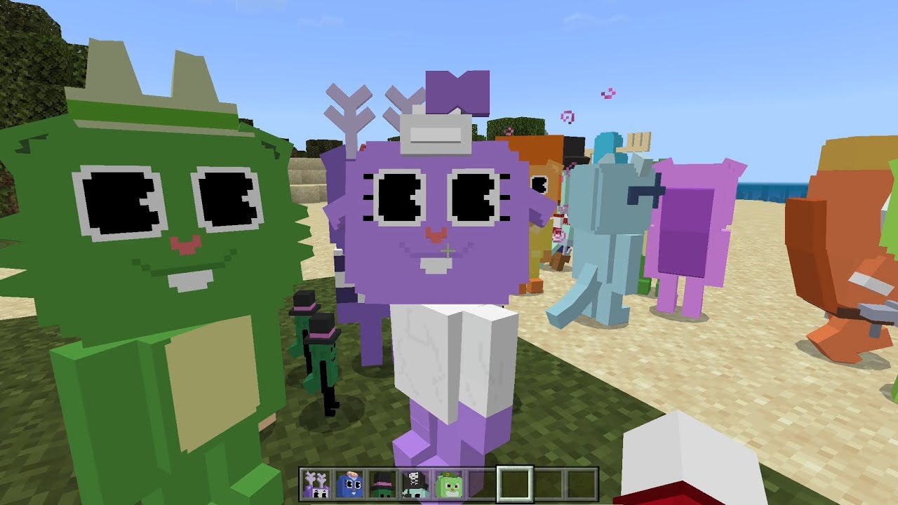 Happy Tree Friends ADDON in Minecraft Pe
