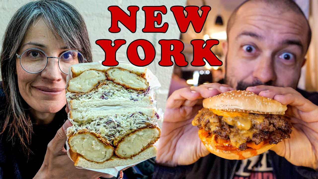 3 PANINI PAZZESCHI a NEW YORK 🌎🥪