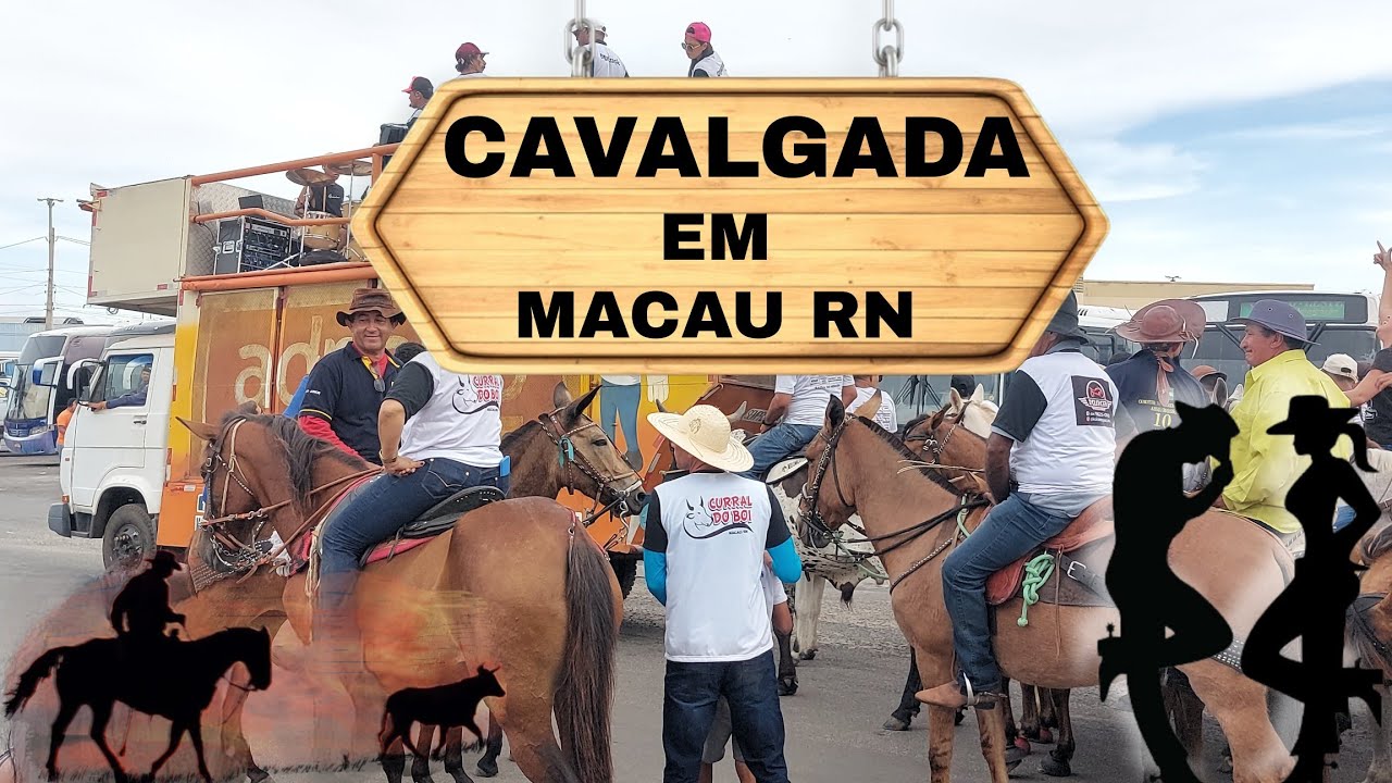 CAVALGADA EM MACAU RN 