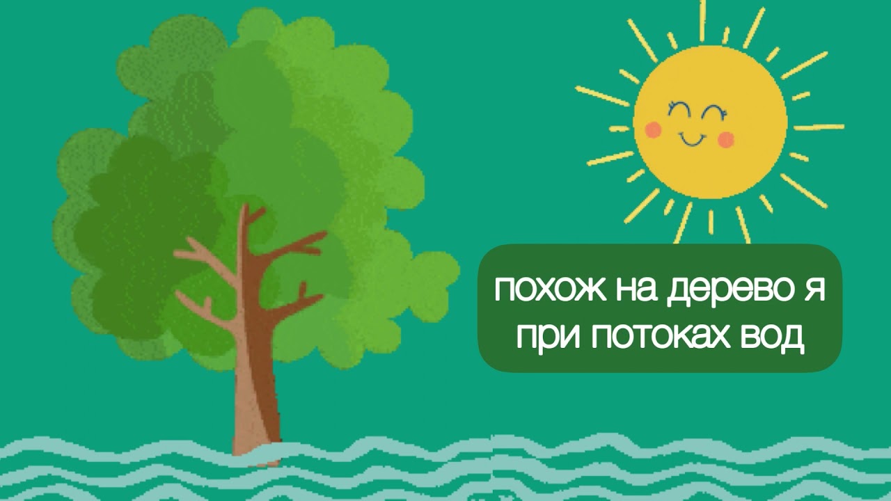 Похож на дерево я | детская христианская песня