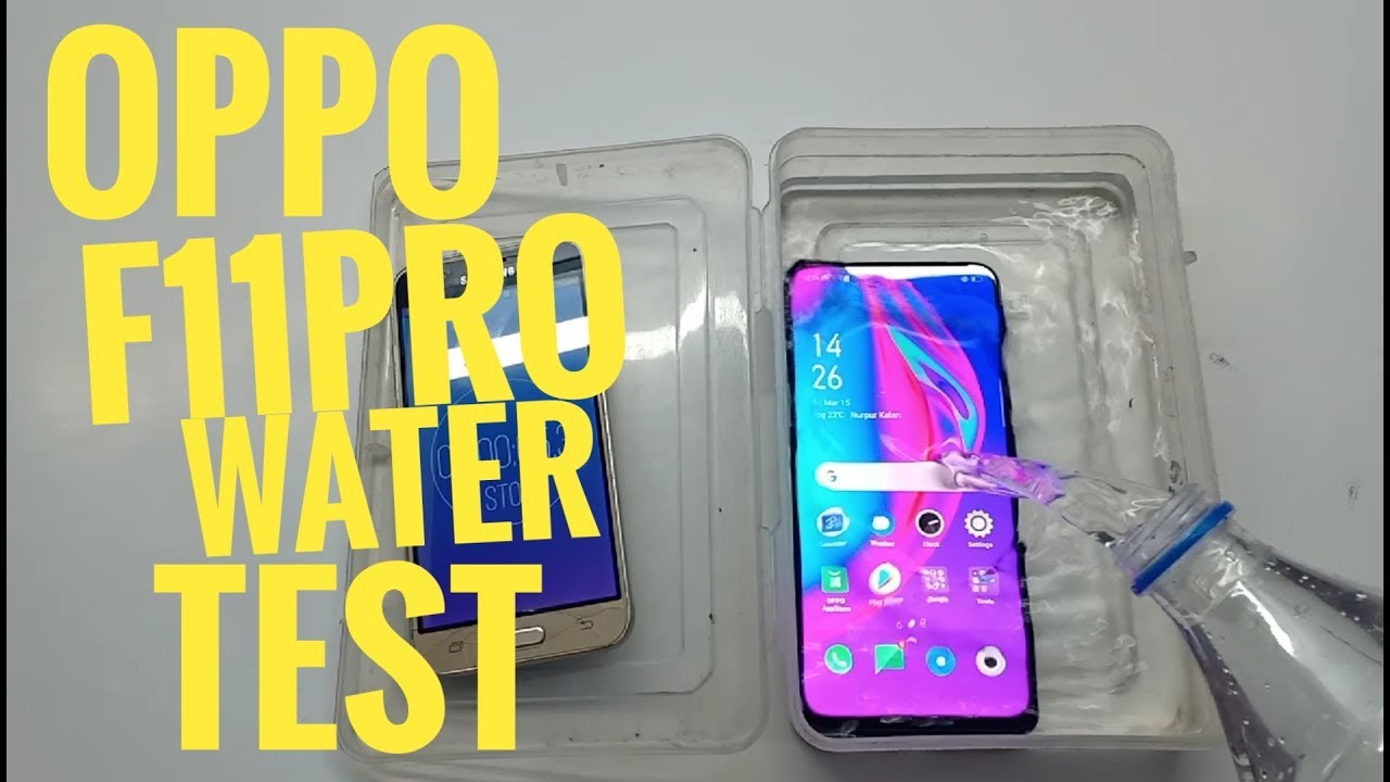 OPPO F11 PRO WATER TEST