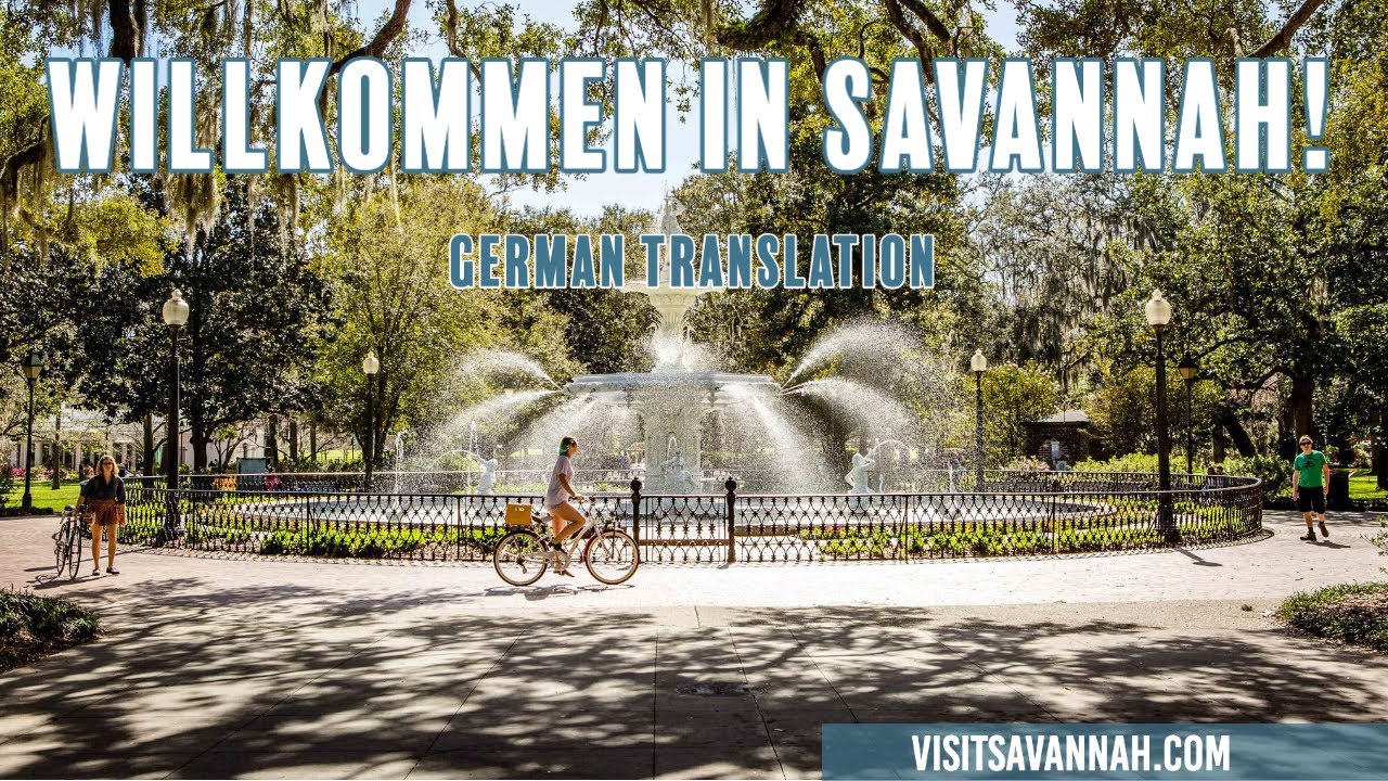 Willkommen in Savannah! | Savannah, Georgia