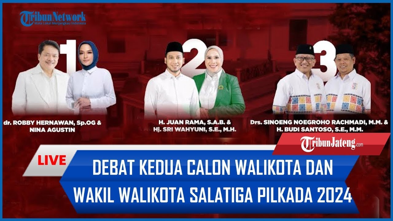FULL DEBAT KEDUA CALON WALIKOTA DAN WAKIL WALIKOTA SALATIGA PILKADA 2024
