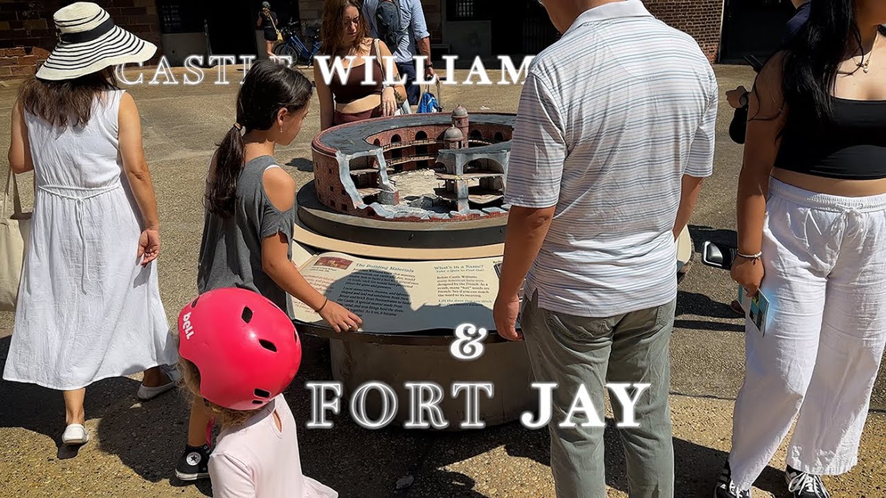 New York【Castle Williams & Fort Jay | Governors Island】2023 Walking Tour【4K】