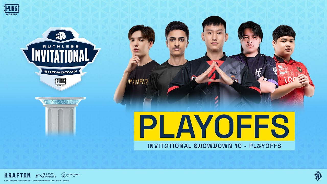 [ENG] PUBG MOBILE RIS S10 |PLAYOFFS DAY 4| FT. #BTR #HORAA #DRS #VPE #DX #RRQ #I8 #FAZE #AE