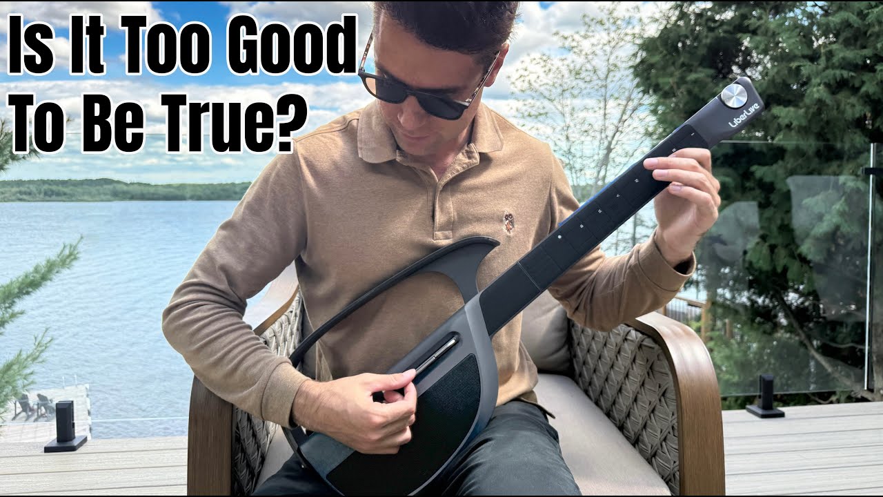 This Guitar Allows You To Play INSTANTLY (Without Being A Guitarist) - LiberLive Guitar