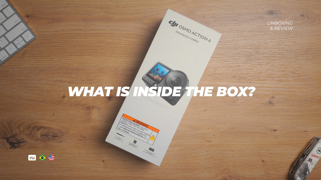 Unboxing DJI Osmo Action 6 (Combo Avançado) – A action cam perfeita para trilhas e paisagens?