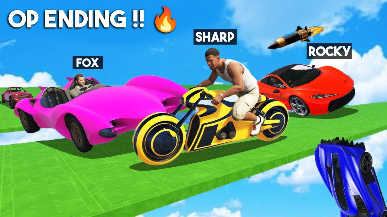 OP ENDING 🔥IN CARS VS RUNNERS | GTA 5 தமிழ் -  Black FOX