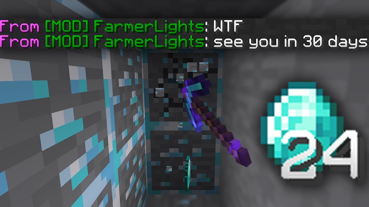 Xraying in front of a MOD in Hypixel UHC...