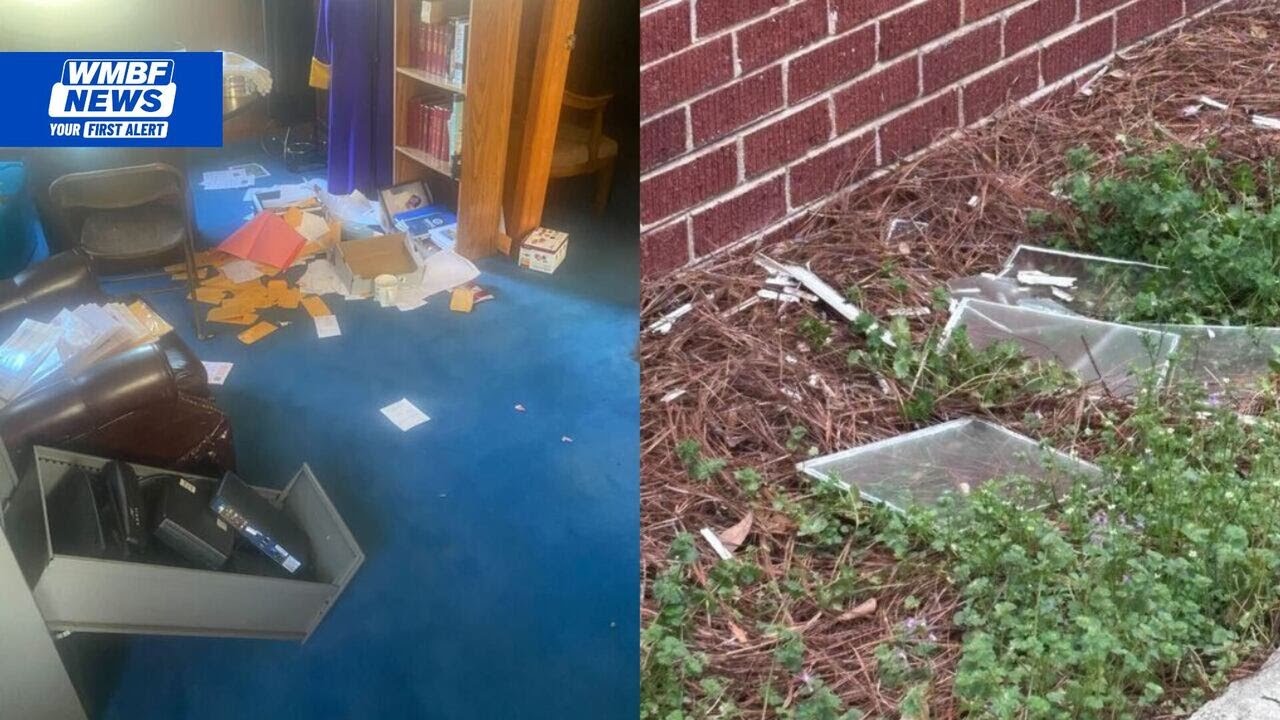 Machete found, doors kicked in as Florence church break-ins reach 5