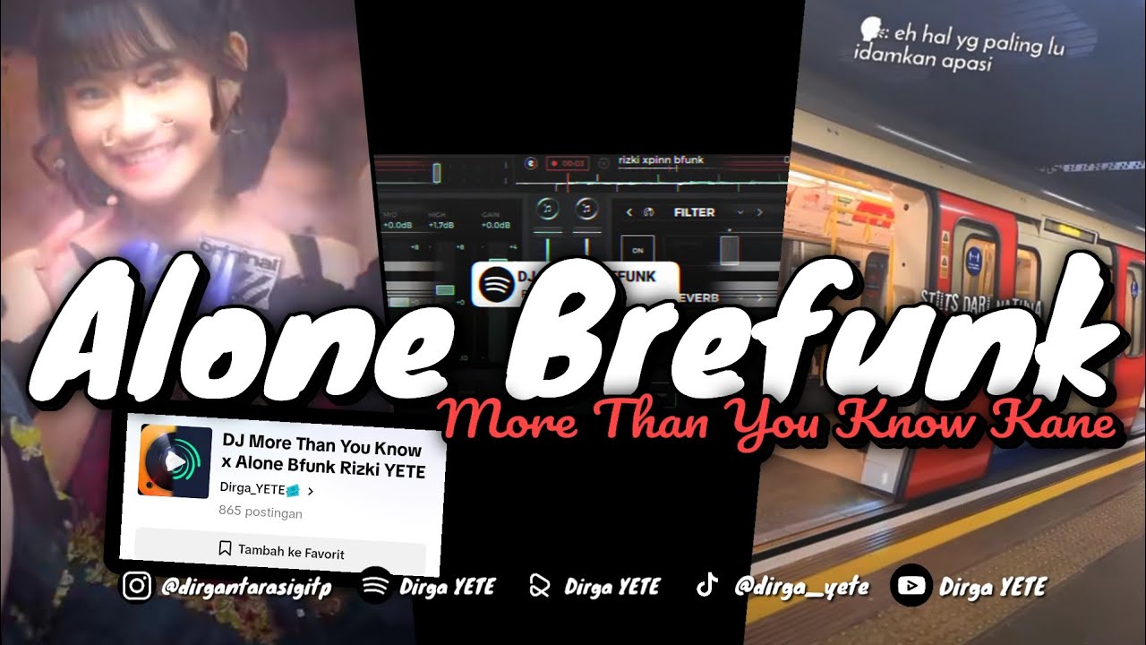 DJ ALONE X MORE THAN YOU KNOW MENGKANE VIRAL TIK TOK DIRGA YETE (Slow & Reveb) 🎧