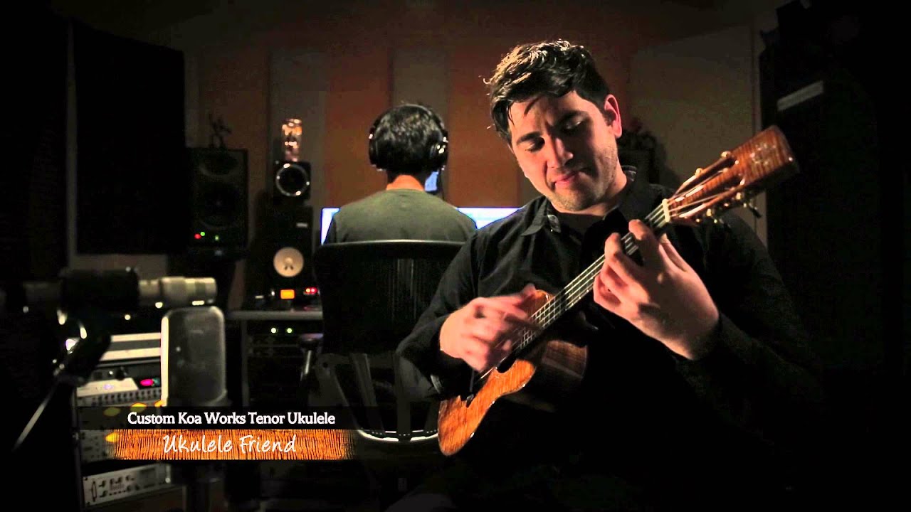UKULELE FRIEND: Imua Garza and Custom Koa Works Tenor Ukulele - 'Hawaiian Koa'