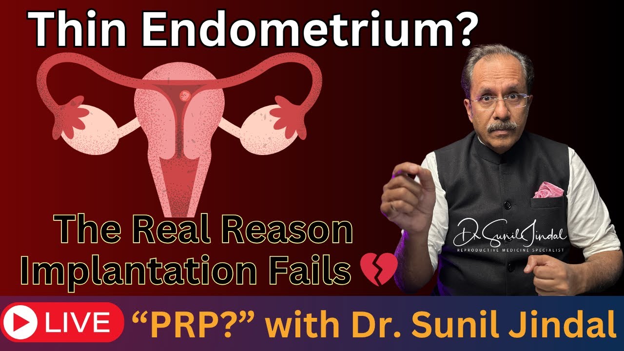 What No One Tells You About Thin Endometrium | Implantation, Estrogen & PRP Explained LIVE!