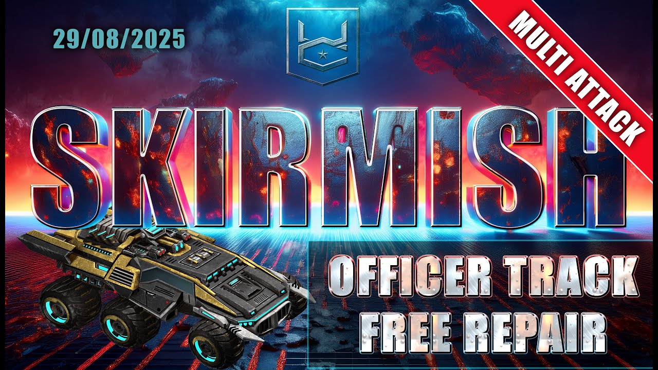 War Commander | Skirmish 29-08-2025 | Officer Track - Free Repair