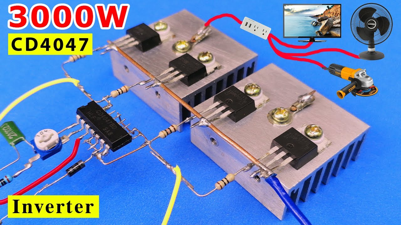 How to make inverter at home | Inverter 3000 watt | 12v 220v Inverter | Pure sine wave inverter,50Hz