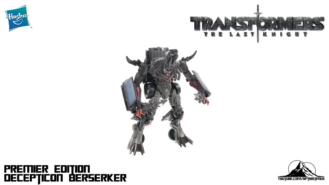 Optibotimus Reviews: Transformers The Last Knight Premier Edition DECEPTICON BERSERKER