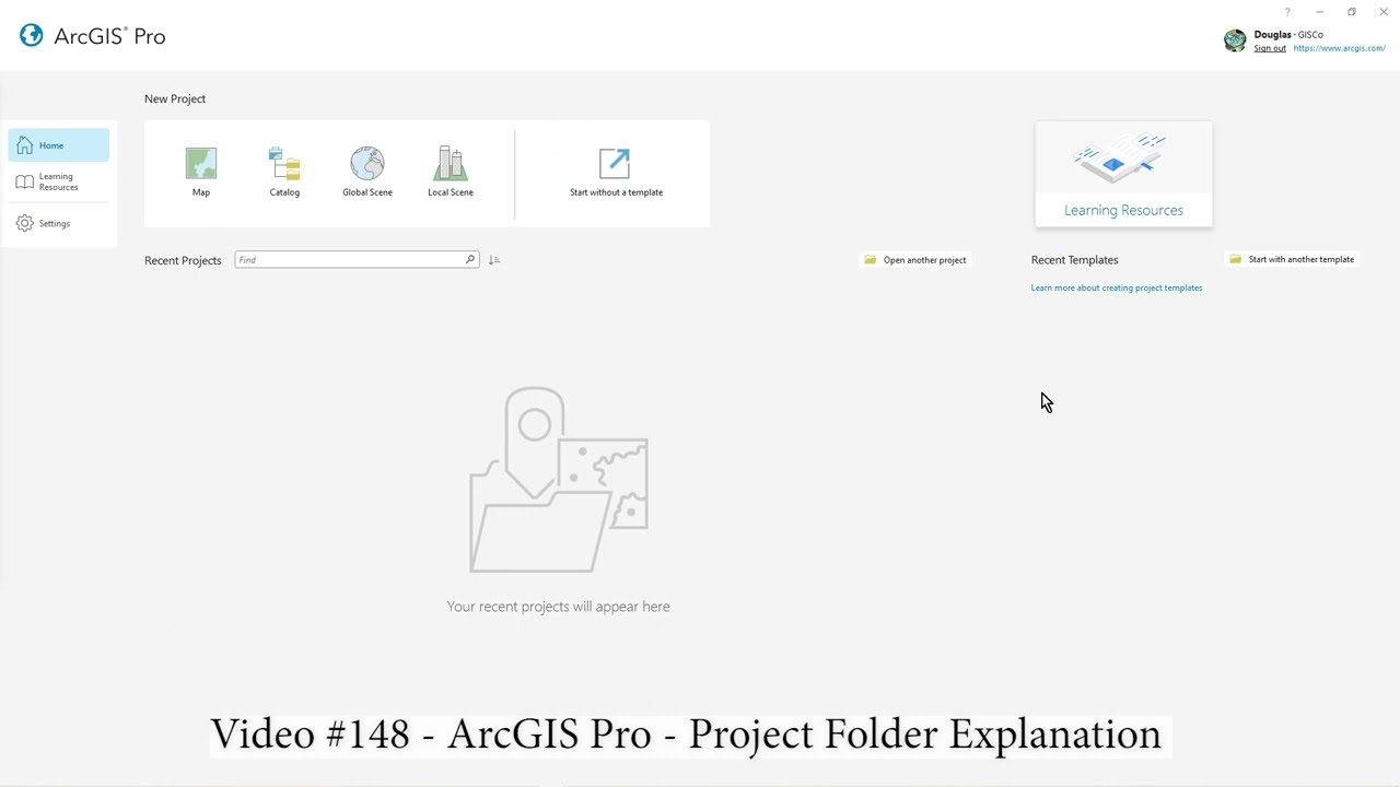 ArcGIS Pro Project Folder Structure