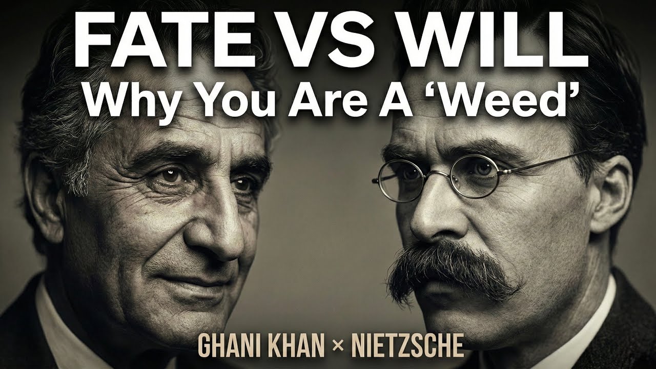 Waish by Ghani Khan | The Philosophy of Fate vs. Nietzsche & Iqbal