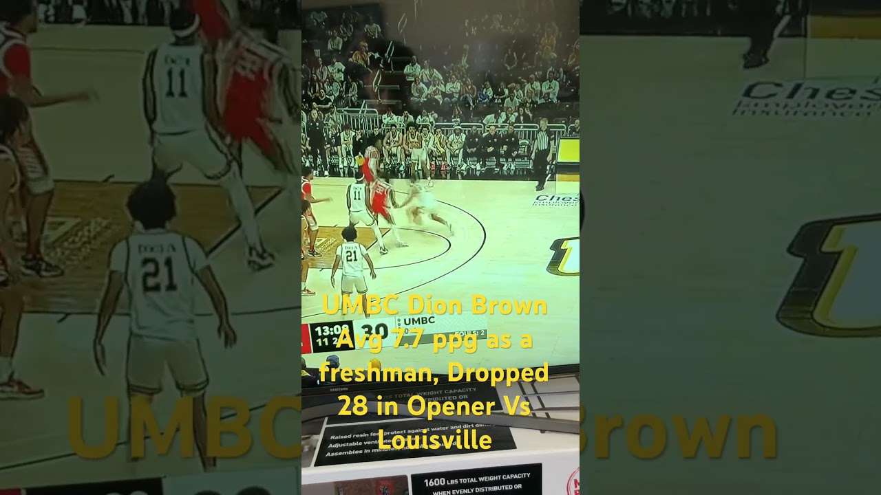 UMBC&rsquo; Dion Brown Tuff Pull Up Jumpshot #basketball #basketballgame #nba #collegebasketball