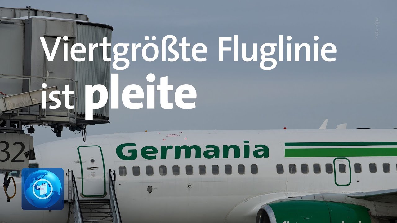 Fluggesellschaft Germania ist insolvent
