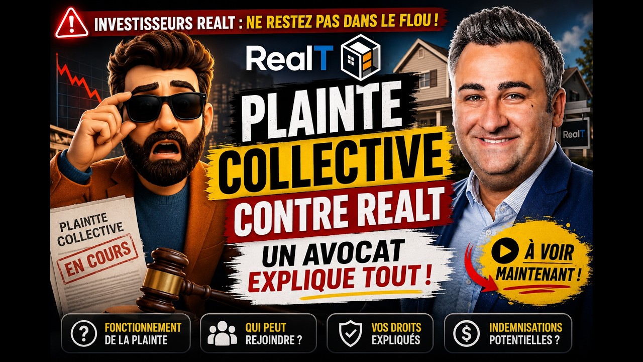 Plainte collective contre RealT, un avocat explique tout