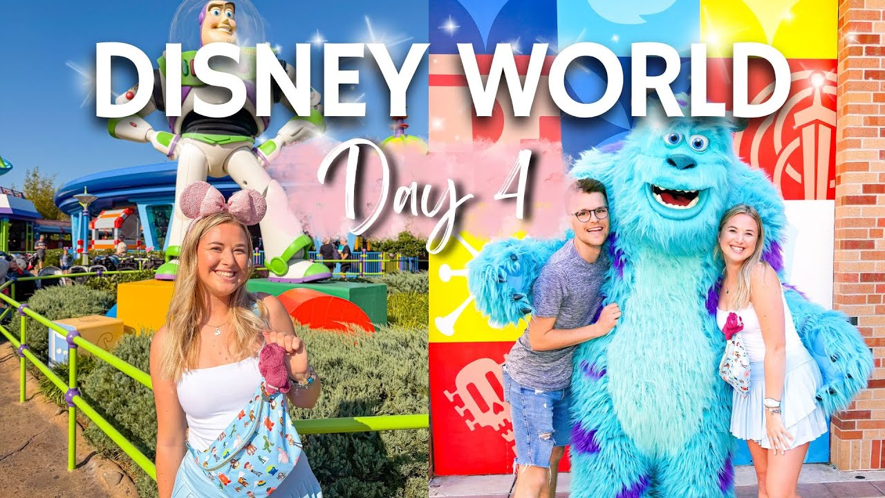 DISNEY WORLD VLOG 🏰 DAY 4 | Hollywood Studios, new shows, Magic Kingdom evening & Starlight parade ✨