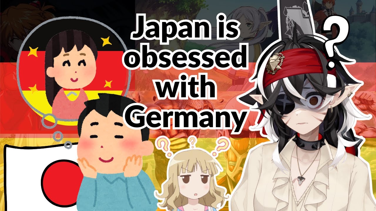 German VTUBER reacts to why Japan is obsessed with Germany!