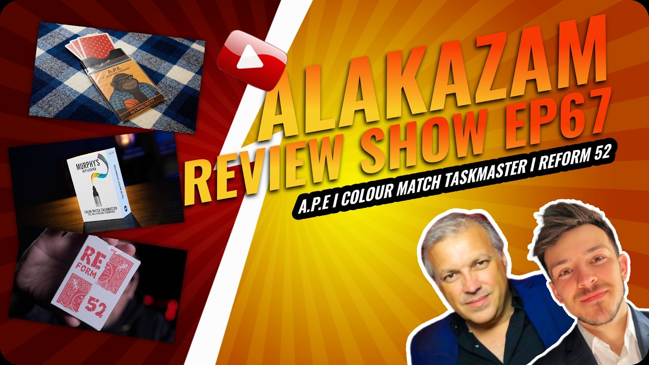 Обзор шоу Alakazam, эпизод 67: A.P.E, Colour Match Taskmaster и Reform 52.