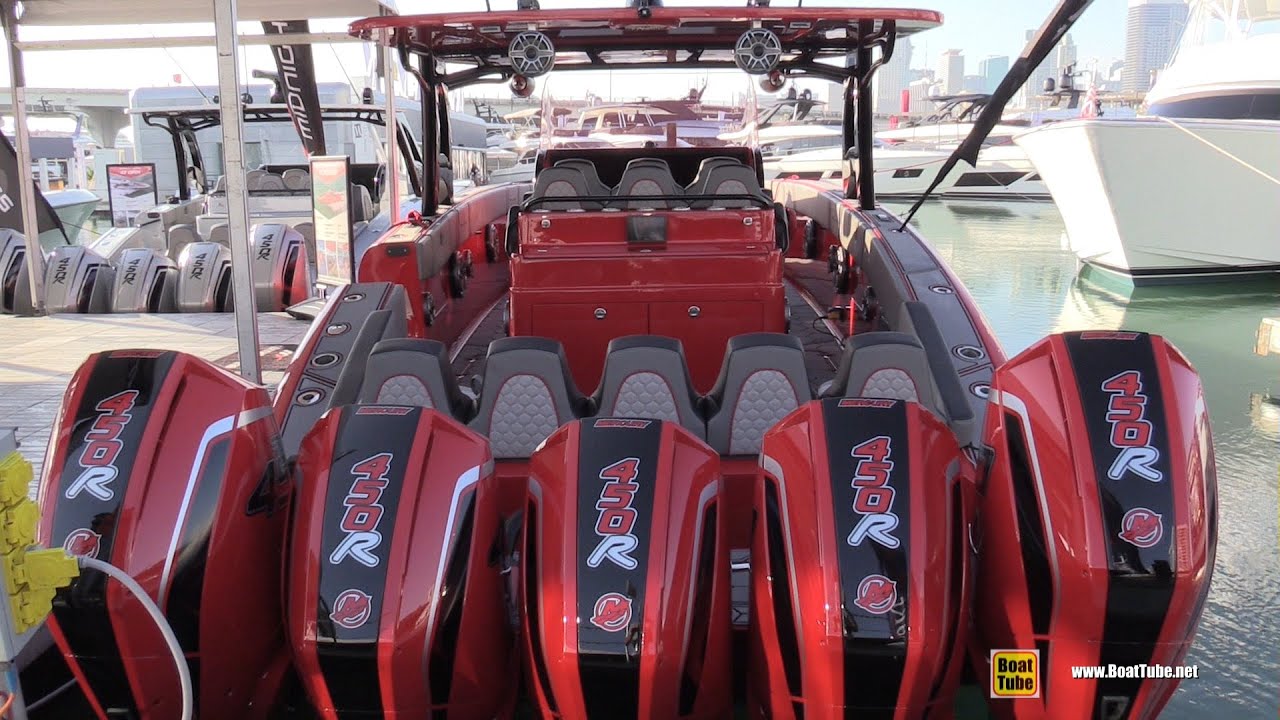 2022 Midnight Express 43 Solstice - Style and Performance in 2250hp Boat!