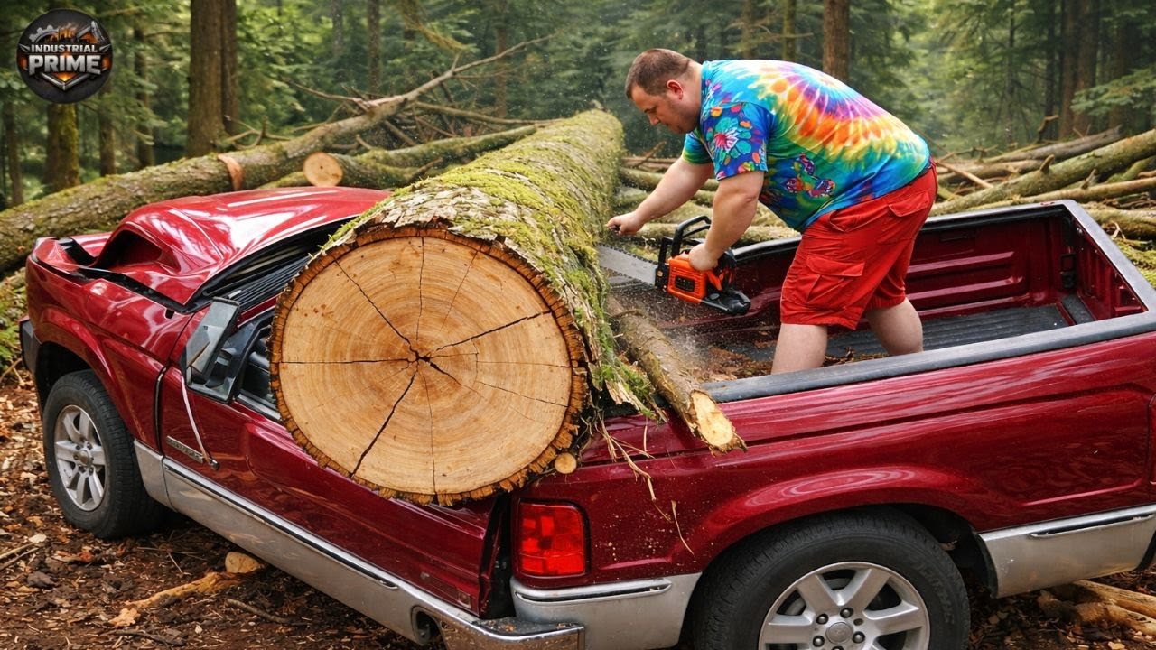 Idiots With Chainsaws: Tree Cutting Fails | Extreme Dangerous Logging Truck Fails #15