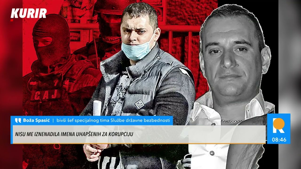 UDAR DRŽAVE NA KORUPCIJU - Spasić: 