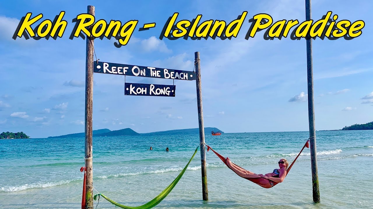 Koh Rong - Best beaches in Cambodia? 4k Beach / White Beach #3