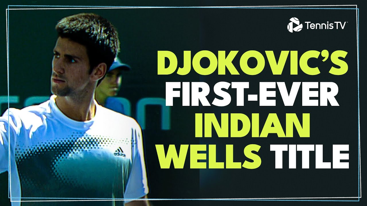 2008: The Year Novak Djokovic Won His FIRST Indian Wells Title 🏆