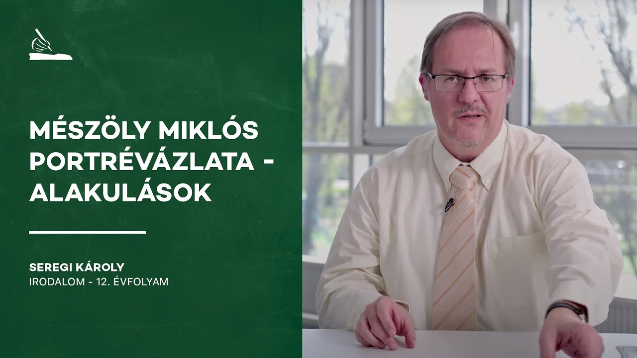 Mészöly Miklós portrévázlata - Alakulások | Seregi Károly