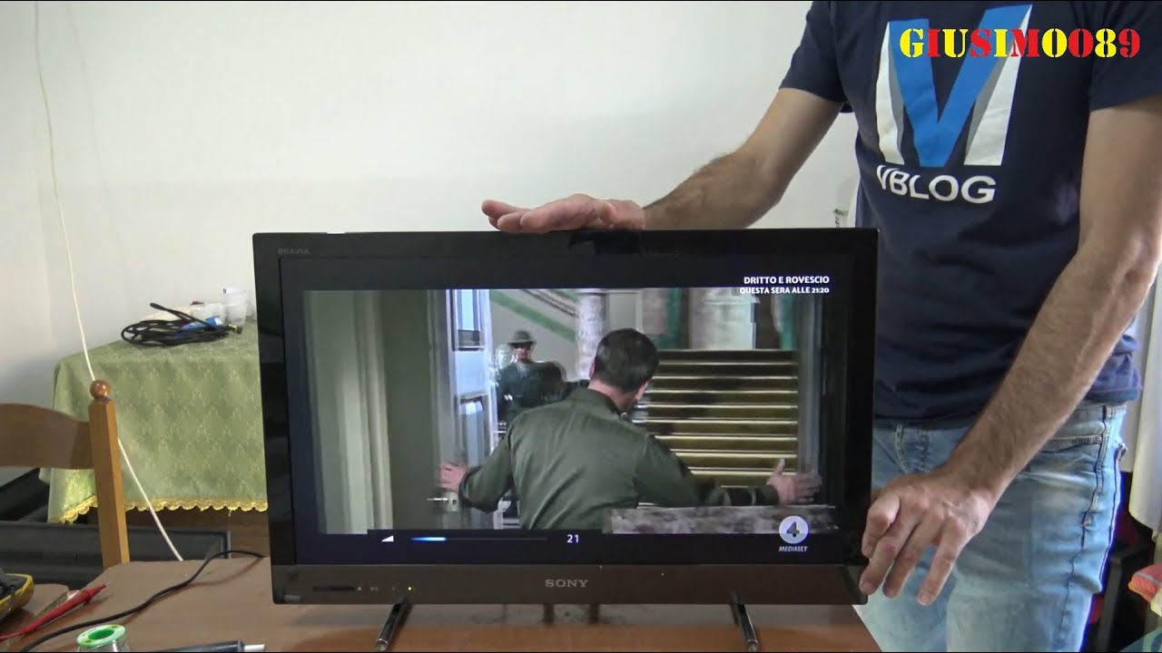 Riparazione Smart Tv Sony problema illuminazione LED MOSFET GUASTO