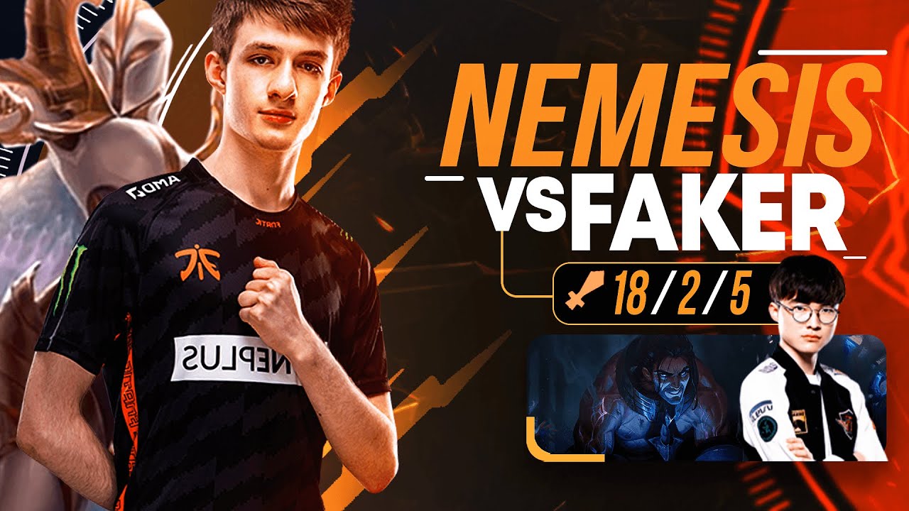 FAKER vs NEMESIS - CRAZY REMATCH *PENTA KILL*