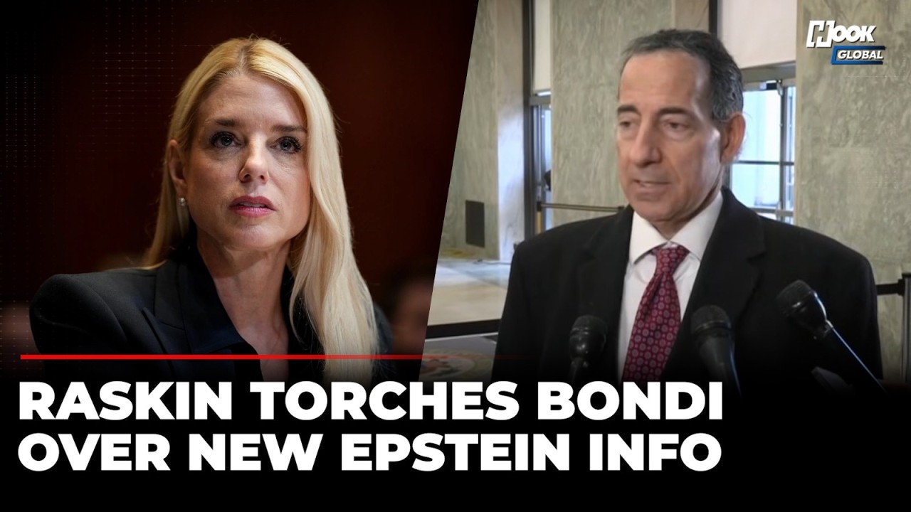 ‘DOJ In Cover-Up Mode For Months’: Jamie Raskin Rains Hell On Pam Bondi After New Epstein Files Info