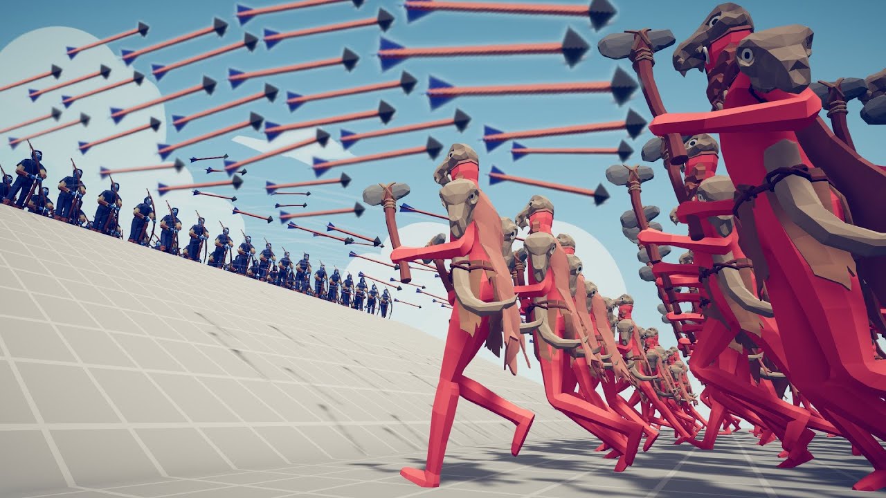 100x ARCHER vs EXPENSIVE UNITS | Totally Accurate Battle Simulator TABS