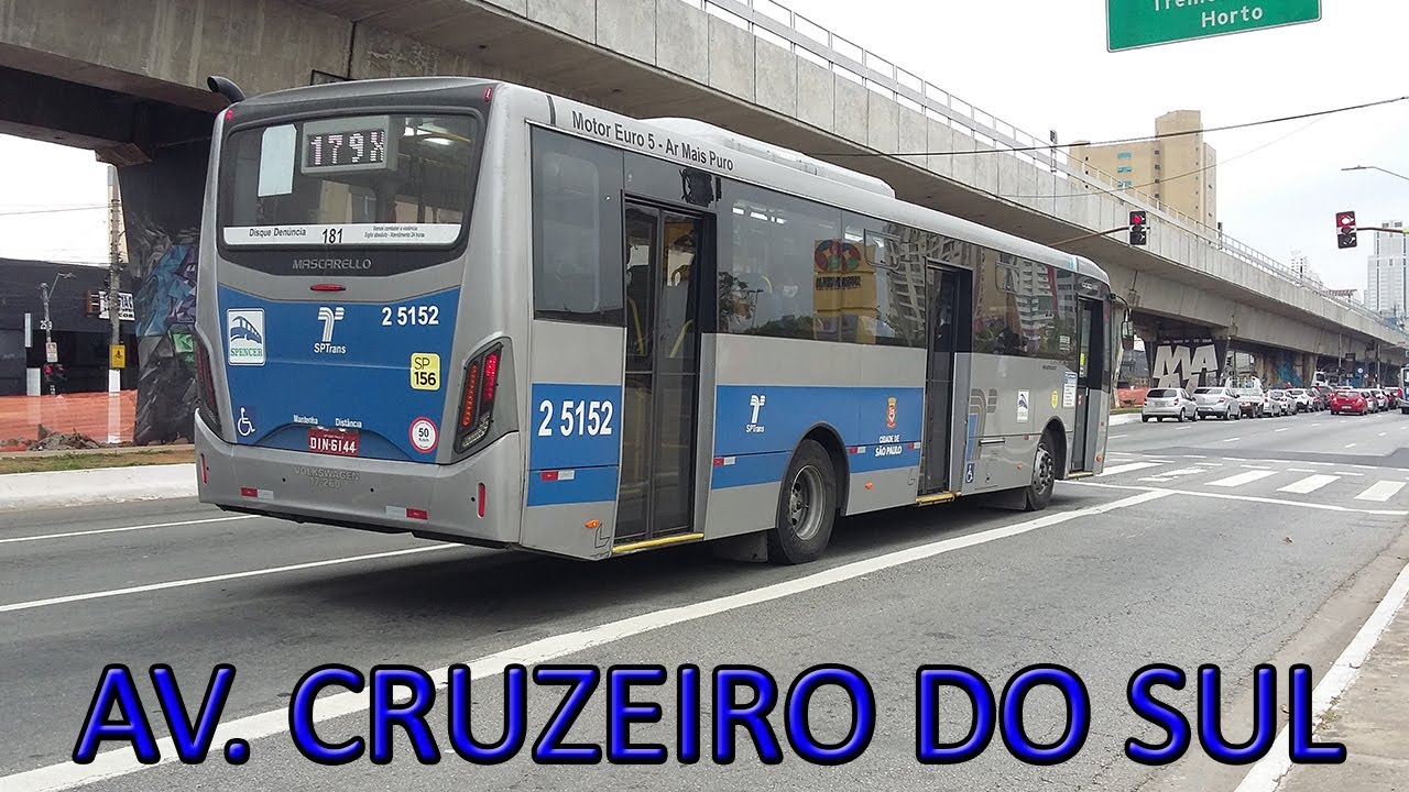 Av. Cruzeiro do Sul - Movimentação de Ônibus #24
