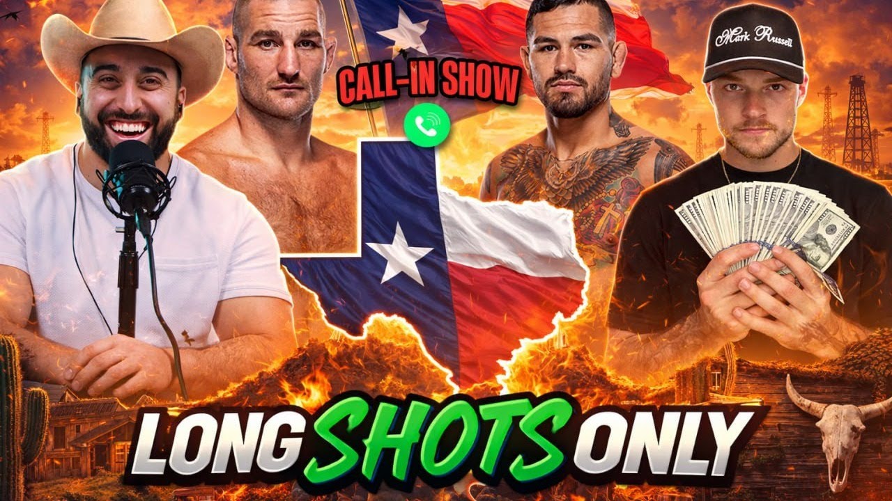 LONG SHOTS ONLY Call-In Show UFC Houston💰